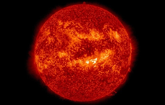 The first outbreak of the highest class occurred in the sun in February