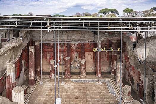 Fresco in Pompeii has revealed the secret of an ancient sect